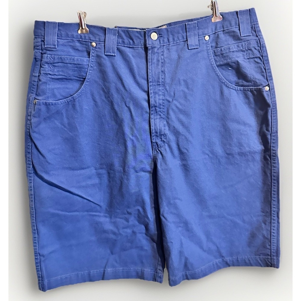 Vintage Y2K Zonz Baggy Blue Denim Jean Shorts Size 42 Skateboard New‎